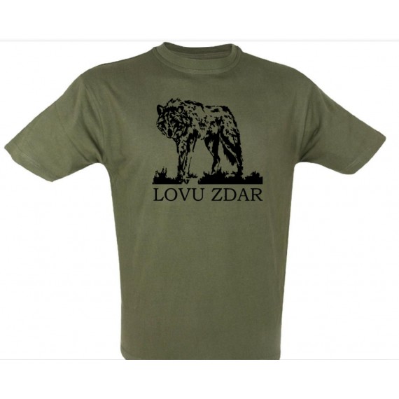 Tričko LOVU ZDAR vlk