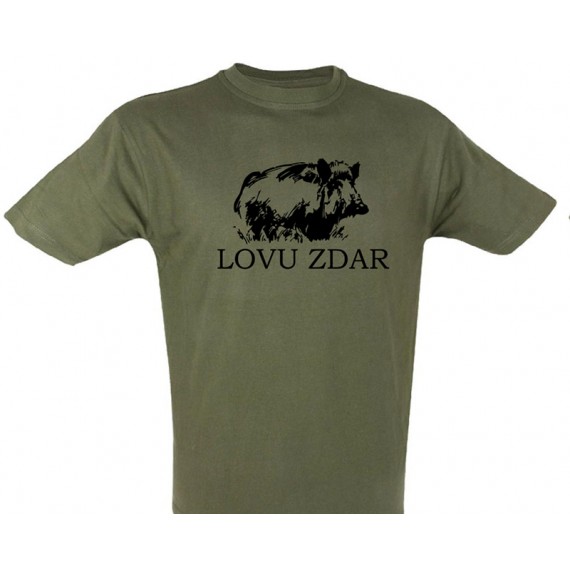 Poľovnícke tričko LOVU ZDAR...