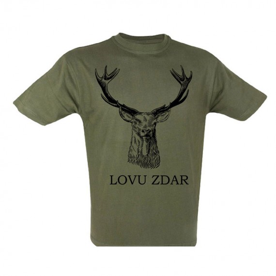 Poľovnícke tričko LOVU ZDAR...